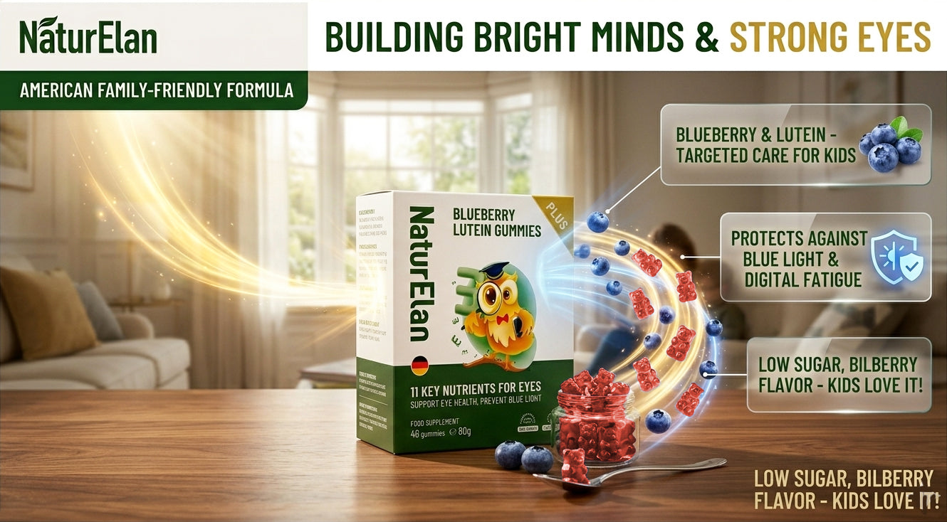 German-Quality Eye Support Gummies for the Whole Family