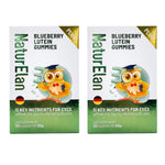 NaturElan Blueberry Lutein Gummies – 11 Key Nutrients for Eye Health, Kids & Adults