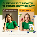 NaturElan Blueberry Lutein Gummies – 11 Key Nutrients for Eye Health, Kids & Adults