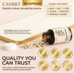 CANBIO Ashwagandha with Black Pepper Extract – Sleep, Stress & Performance Support for Men & Women