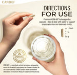 CANBIO Ashwagandha with Black Pepper Extract – Sleep, Stress & Performance Support for Men & Women