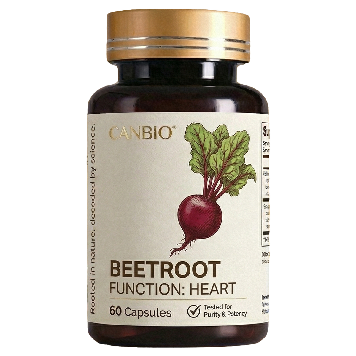 Beetroot Capsules for Heart Health & Blood Circulation – Natural Cardiovascular Support